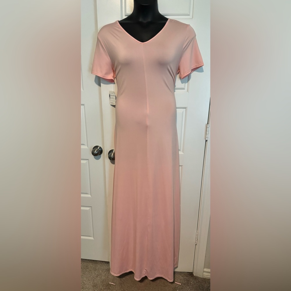 Light Pink Long Maxi Dress (XL)